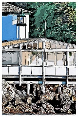 Ida Lewis Light - Digital Painting